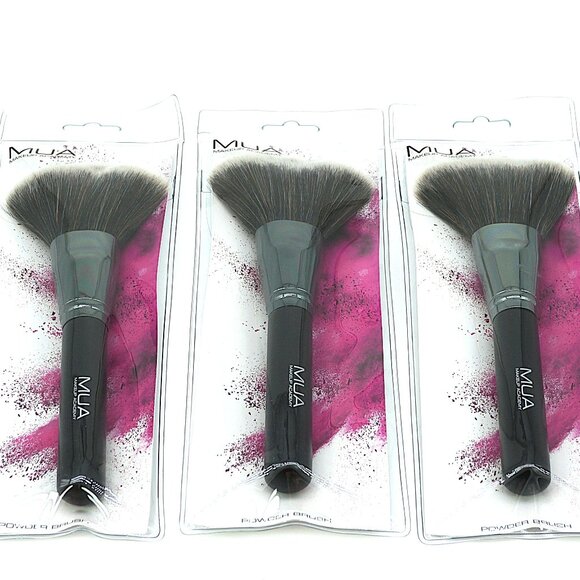 MUA Other - MUA Makeup Academy Powder‎ Brush Lot 3 NEW